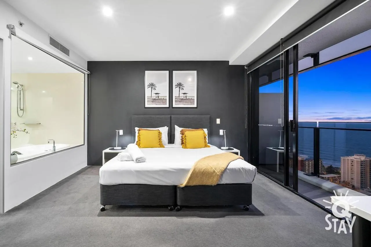 公寓 Circle On Cavill, 1 Bedroom Ocean Family Surfers Paradise