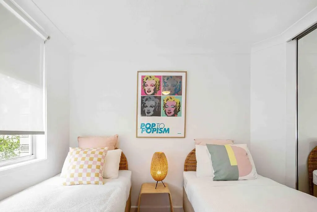 公寓 Blush On Broadbeach- Beachside And Pet Friendly, 3rd Floor Walk Up *