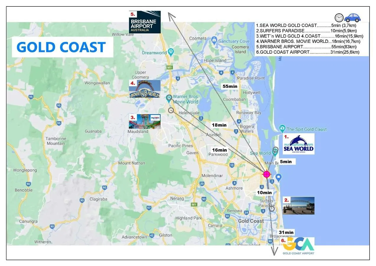 Elegant Splendor 3 Bedroom With Tram Access * Gold Coast