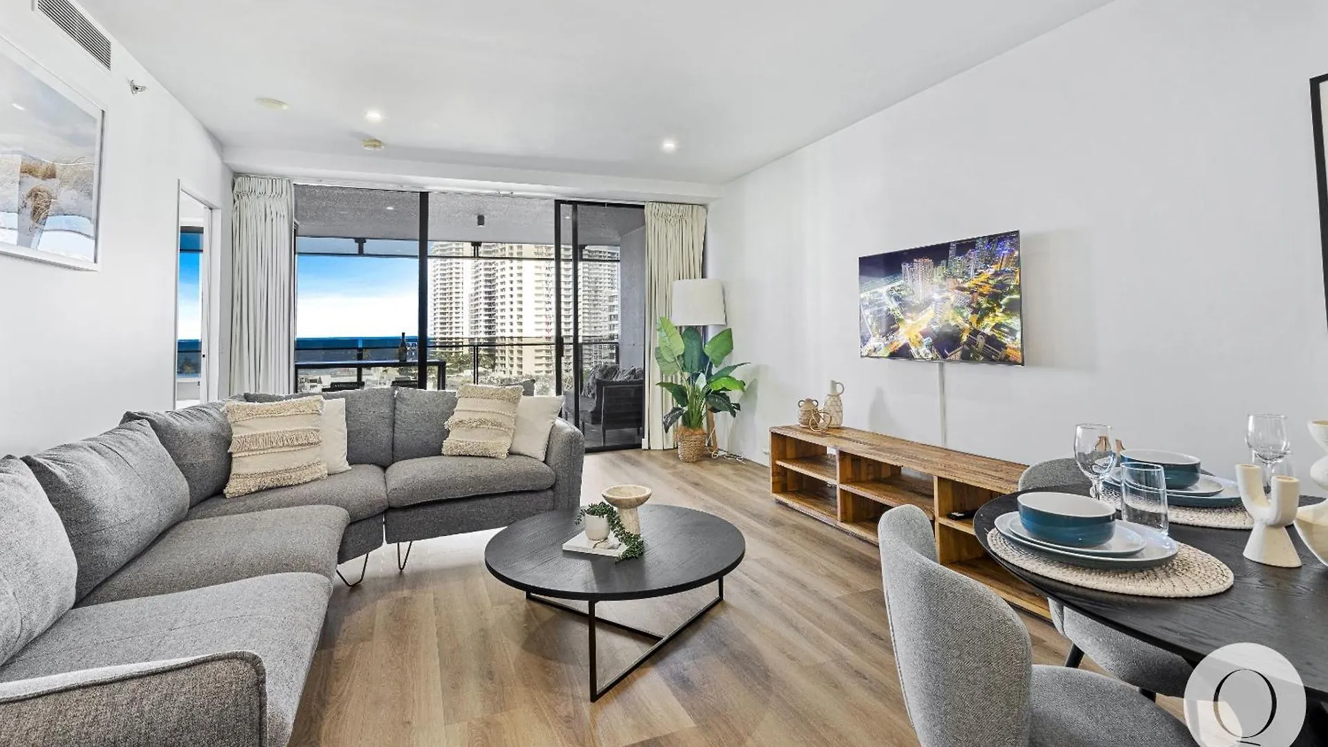 公寓 Circle On Cavill, 1 Bedroom Ocean Family Surfers Paradise *