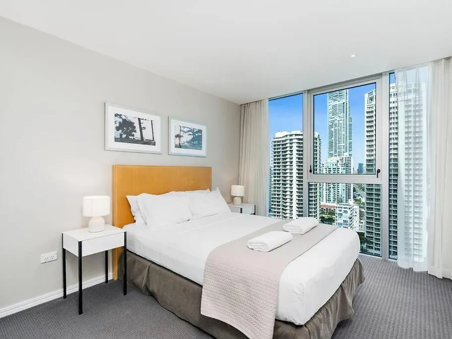 Apartment Desirable Level 17 Ocean View 2bed In H-residence Gold Coast