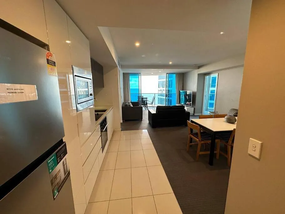 Apartmán Hilton Surfers High Floor Beach Views *