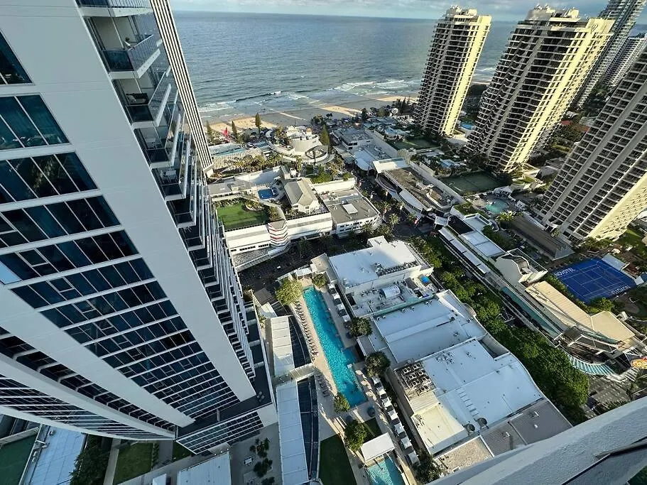 Apartmán Hilton Surfers High Floor Beach Views
