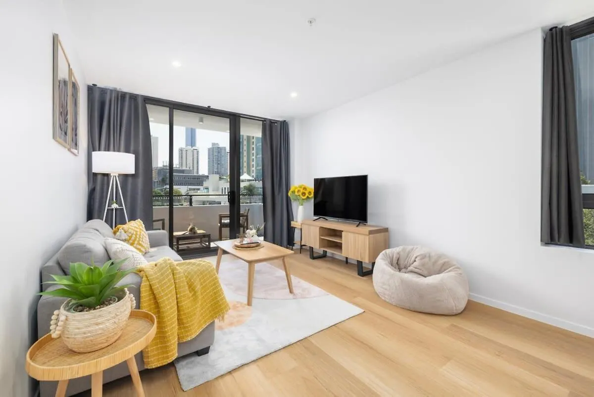 Apartamento Brand New Cozy 1br Business Nbn Gym Gold Coast