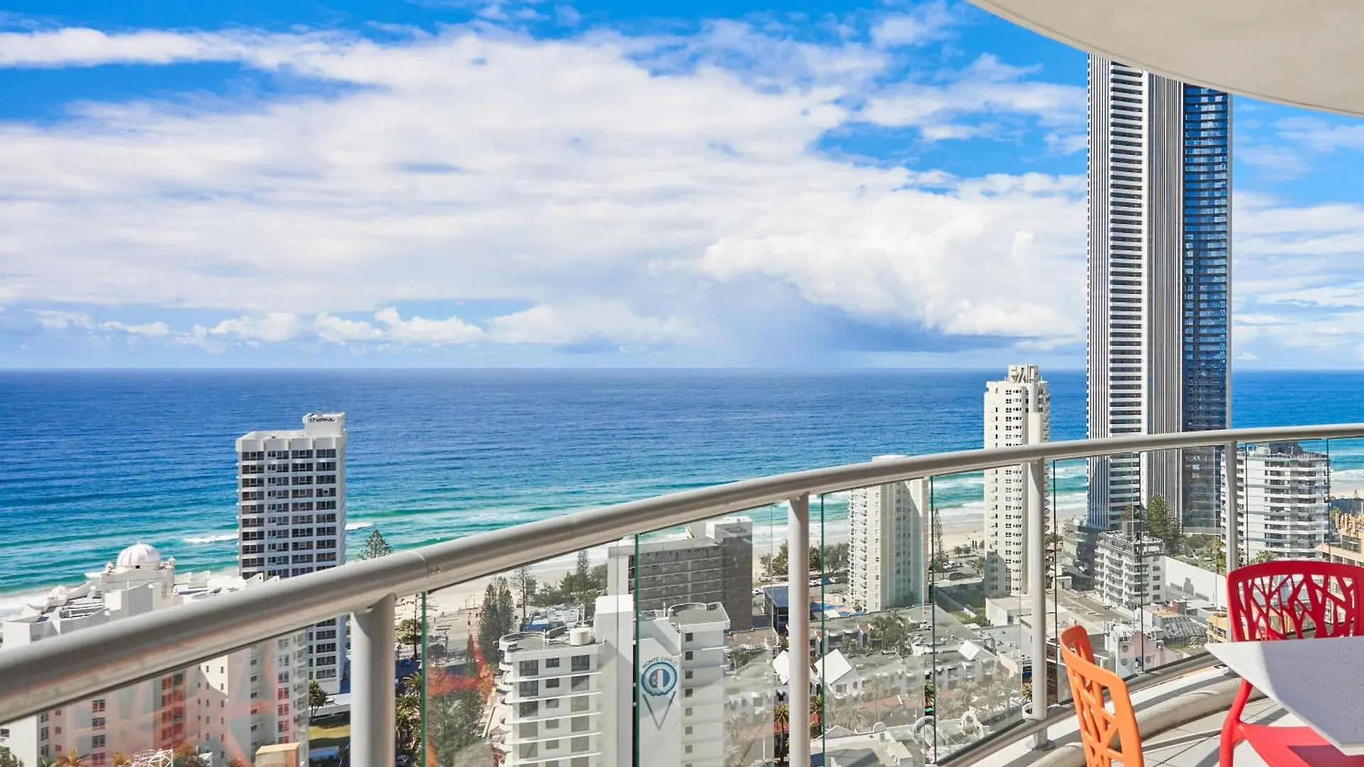 Oceanview 3 Bedroom In Surfers Paradise - Serain Residences 公寓 *