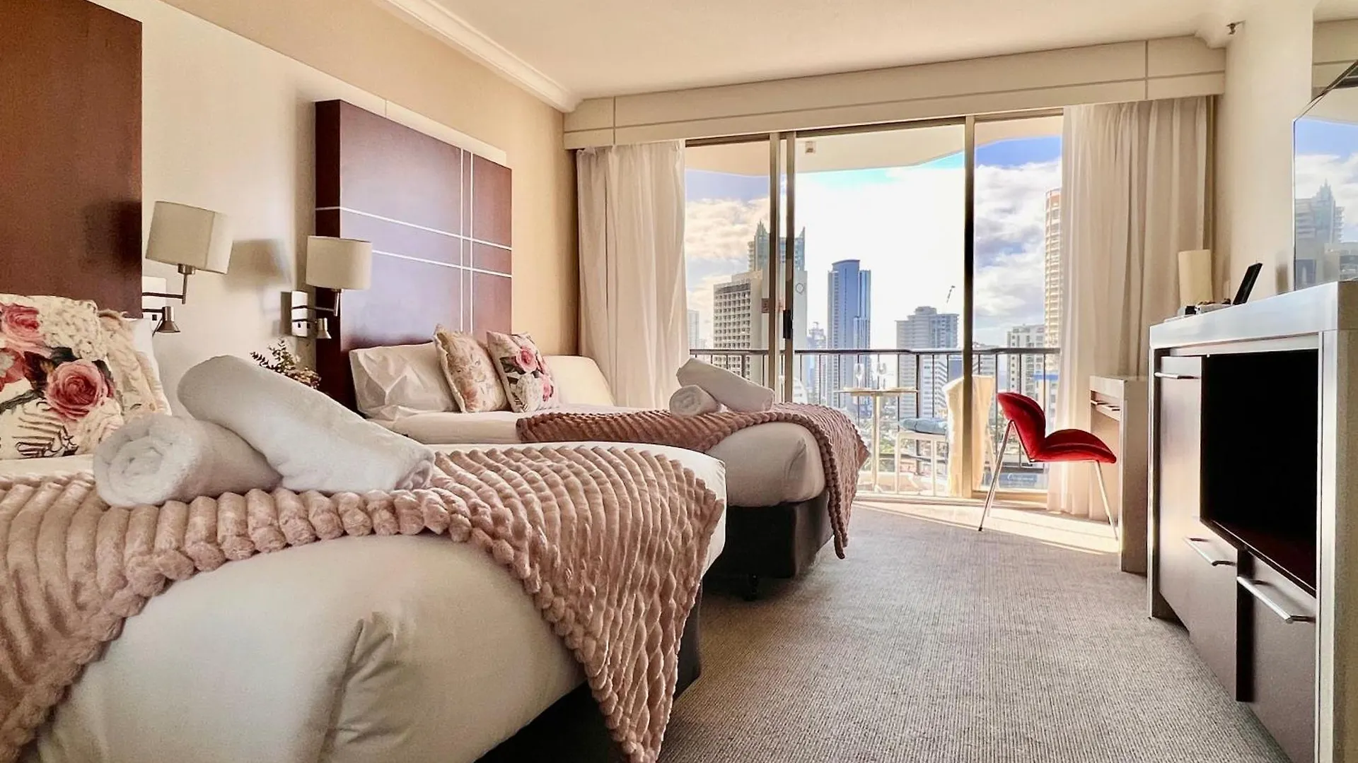 דירה Ocean Front Studio, 2beds, Free Wi-fi