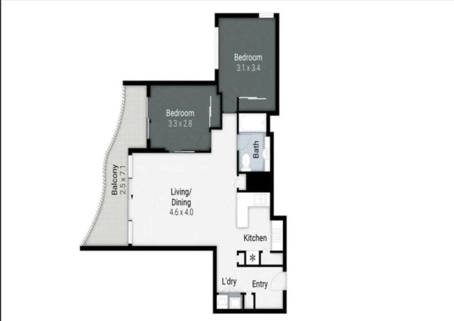 Apartment Coastal Charm At Chevron Towers Gold Coast