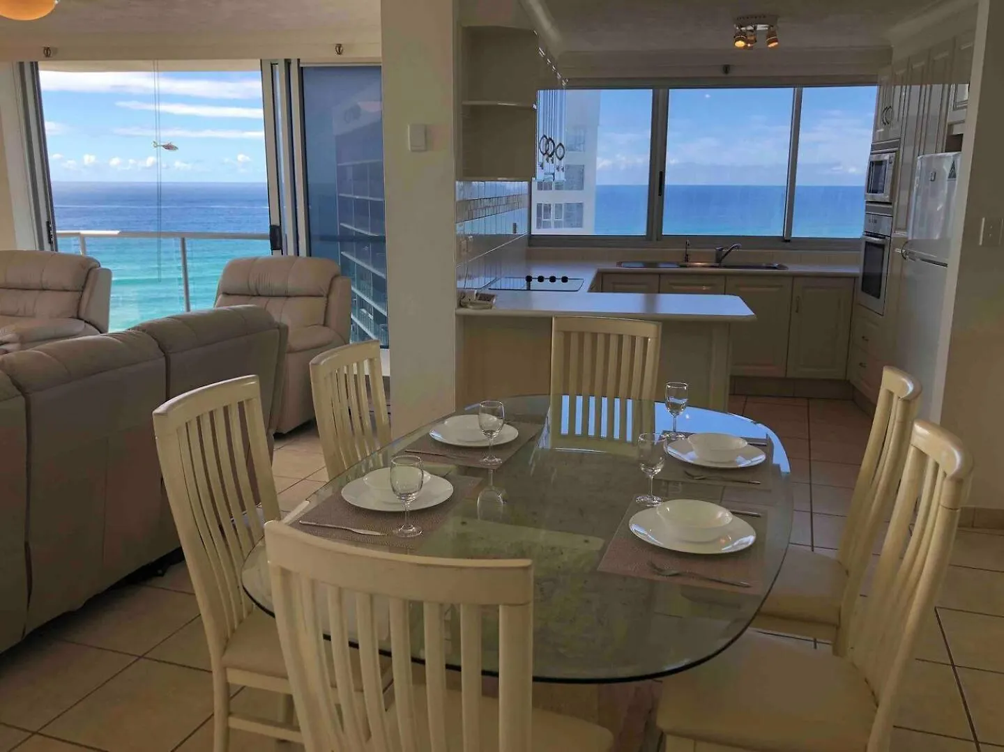 דירה Oceanic Dream Haven