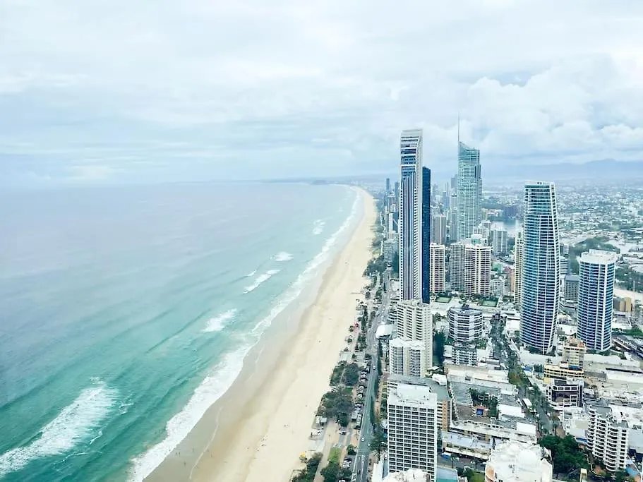 Ocean View 3bed In Surfers Lejlighed *