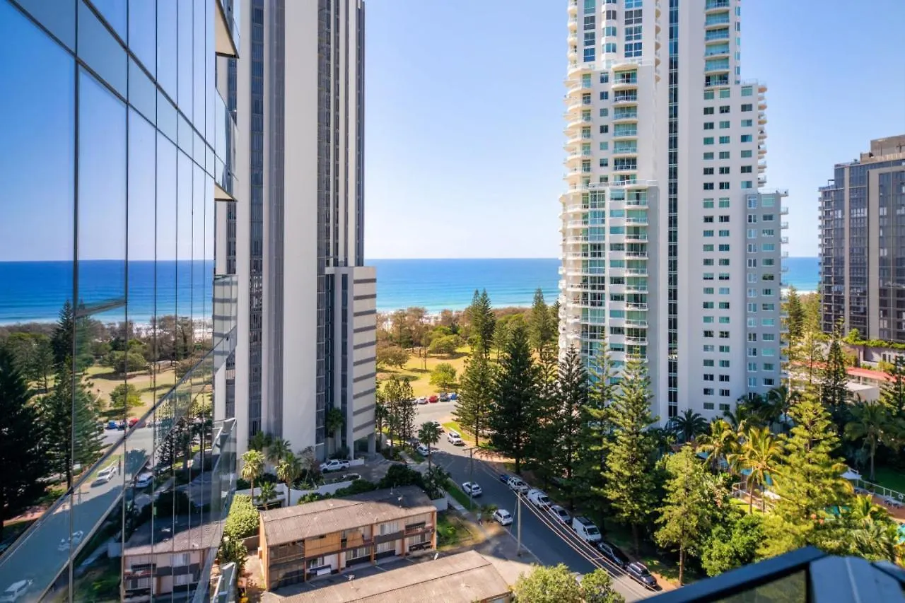 The Signature - Brand New Ocean View 2br Unit With Parking Infinity Pool Gold Coast
