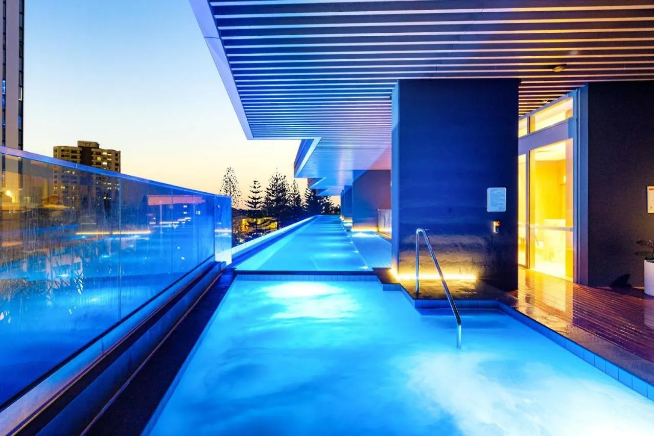 The Signature - Brand New Ocean View 2br Unit With Parking Infinity Pool Apartment Gold Coast