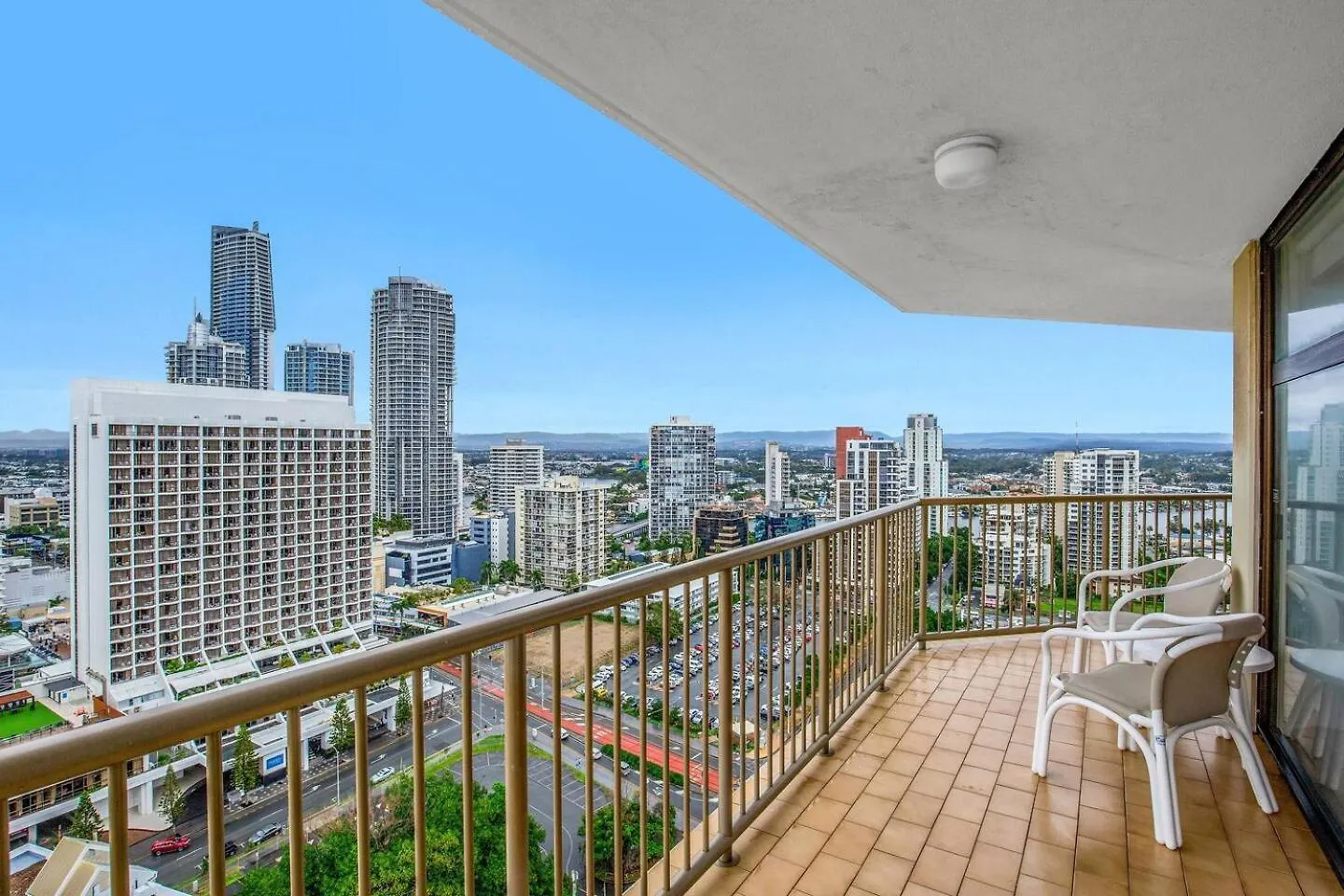 公寓 Sky High Beachside Balcony Panorama At Surfers 黄金海岸