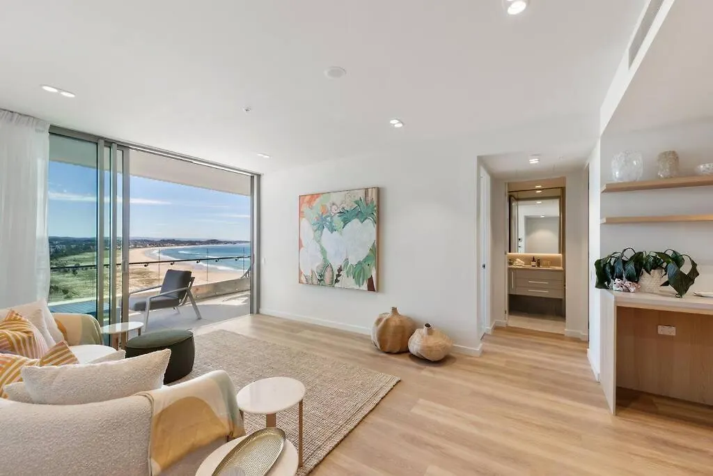 Luxurious 2br 2ba Oceanfront Kirra Apartmán