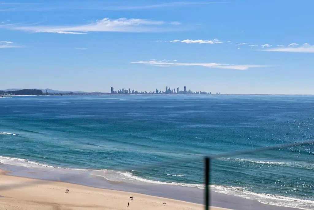 Luxurious 2br 2ba Oceanfront Kirra Apartmán Gold Coast