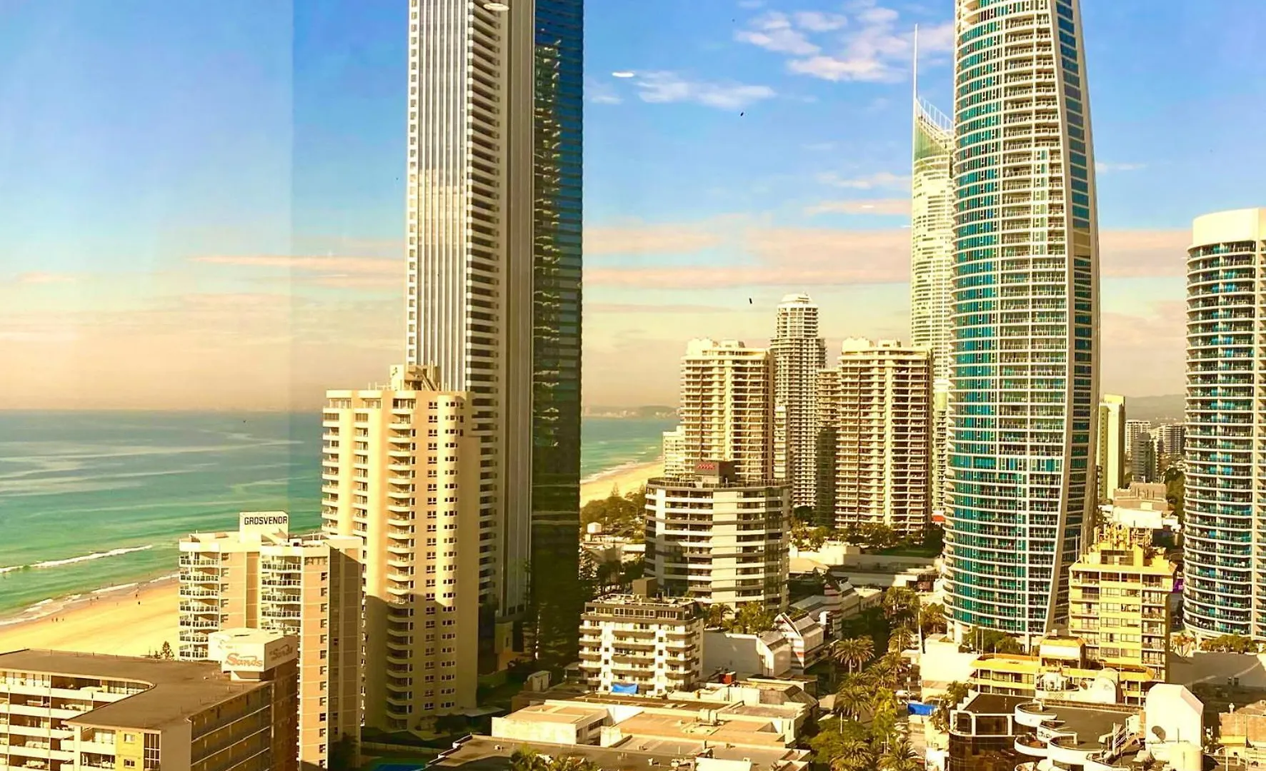 דירה Ocean Front Studio, 2beds, Free Wi-fi גולד קוסט