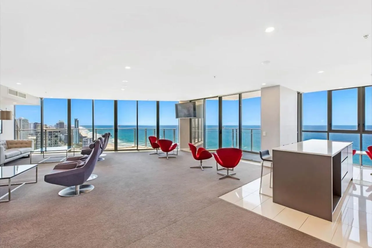 Rhapsody Surfers Paradise Beachfront Sleeps 6 - Optimise Apartment