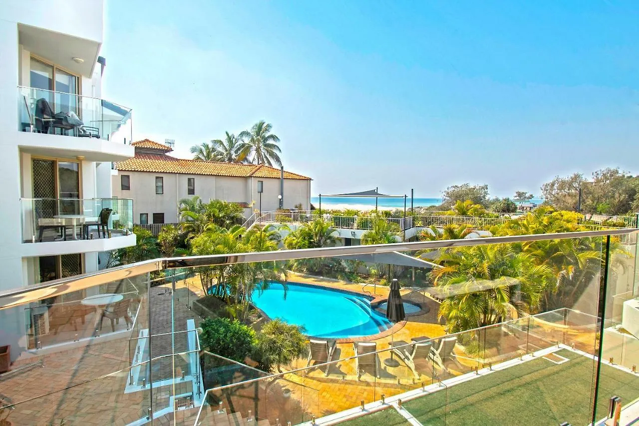 Lägenhetshotell Sandcastles On Currumbin Beachfront, 4*